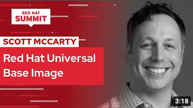 Scott McCarty sets up a Red Hat Universal Base Image via command line